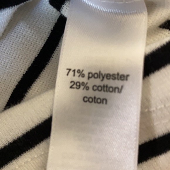 Black and White Striped Dress - Picture 4 of 6